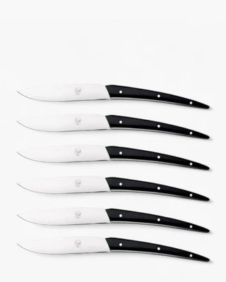 Broggi Java set 6 steak knives Black - Buy now on ShopDecor - Discover the best products by BROGGI design