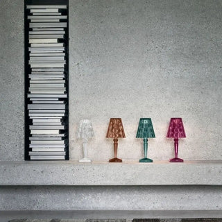 Kartell Big Battery table lamp with on/off switch in PMMA - Buy now on ShopDecor - Discover the best products by KARTELL design