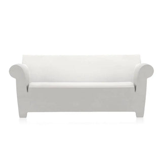 Kartell Bubble Club sofa in polyethylene Zinc white 60 - Buy now on ShopDecor - Discover the best products by KARTELL design