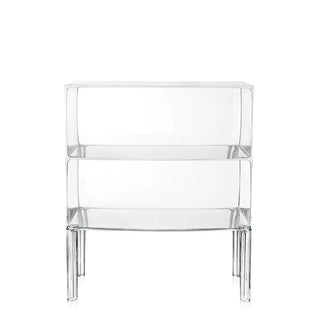 Kartell Ghost Buster container 2 drawers in PMMA Crystal B4 - Buy now on ShopDecor - Discover the best products by KARTELL design