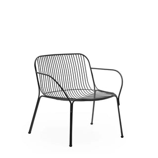 Kartell Hiray steel armchair for outdoor use Black 09 - Buy now on ShopDecor - Discover the best products by KARTELL design