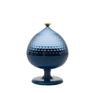 Kartell Pumo container/centerpiece in technopolymer Blue BA - Buy now on ShopDecor - Discover the best products by KARTELL design