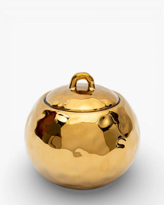 Seletti Fingers sugar pot porcelain gold - Buy now on ShopDecor - Discover the best products by SELETTI design