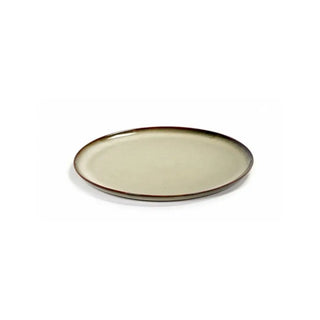 Serax Terres De Rêves round dinner plate Serax Terres de Rêves misty grey 22 cm - Buy now on ShopDecor - Discover the best products by SERAX design