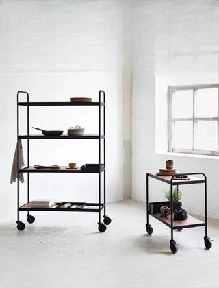 Functional and stylish kitchen carts offering extra storage and mobility with elegant design for modern living spaces.