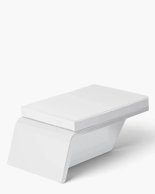 Vondom Rest chaise longue in polyethylene with upholstered cushion White 2001 Altea White 1100 - Buy now on ShopDecor - Discover the best products by VONDOM design