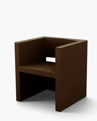 Vondom Vela armchair in polyethylene Brown 2008 - Buy now on ShopDecor - Discover the best products by VONDOM design