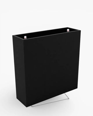 Vondom Wall Planter vase in polyethylene Black 2002 80 cm - Buy now on ShopDecor - Discover the best products by VONDOM design