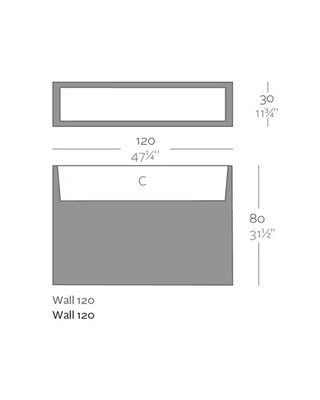 Vondom Wall Planter vase in polyethylene - Buy now on ShopDecor - Discover the best products by VONDOM design